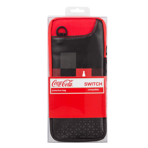 Image of Indeca CW035 custodia per console portatile Custodia a tasca Nintendo Tessile Nero, Rosso