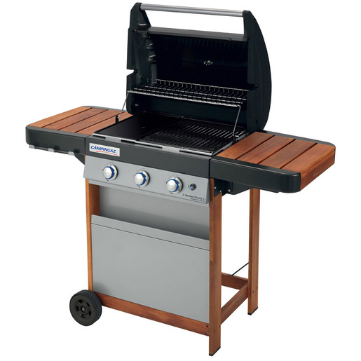 Image of Campingaz 3 Series RBS 3 Series Woody L Barbecue Zona cottura Gas Nero