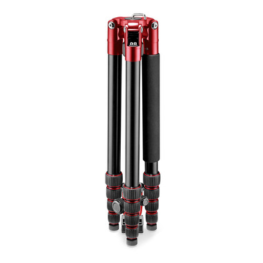 Treppiede Da Tavolo Dörr SB-2810 – Leggero, Compatto, Regolabile – Per Fotocamere Digitali E Film – Nero E Rosso