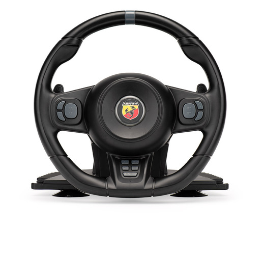 Image of MT Distribution ABGAAC01 periferica di gioco Nero USB Volante Analogico/Digitale PlayStation 4