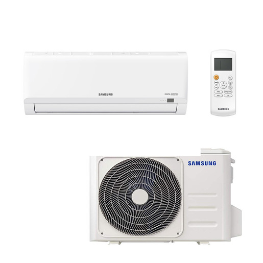 Image of Samsung Monosplit 9000BTu Malibu AR09TXHQBWKNEU + AR09TXHQBWKXEU condizionatore fisso