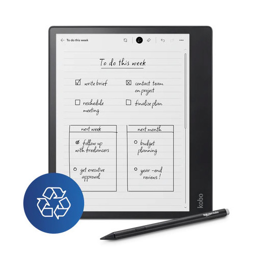 Rakuten Kobo Elipsa 2E lettore e-book Touch screen 32 GB Wi-Fi Nero