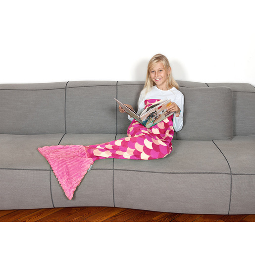 Image of Kanguru Coperta coda di Sirena Kids Lilla