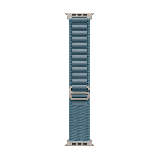 Apple Alpine Loop blu chiaro (49 mm) - Large - Titanio naturale