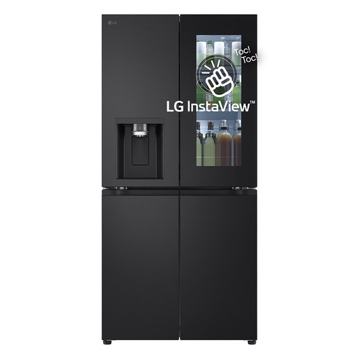 Image of LG InstaView GMG860EPBE Frigorifero Multidoor Slim , Classe E, 508L, Wi-Fi, UVnano, Nero