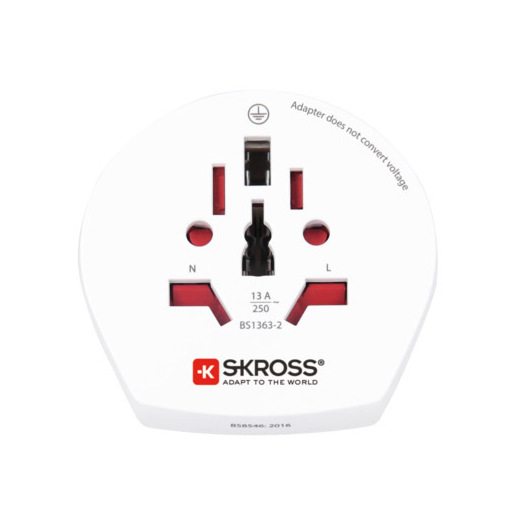 Image of Skross 1500211-E adattatore per presa di corrente Tipo F Universale Bi
