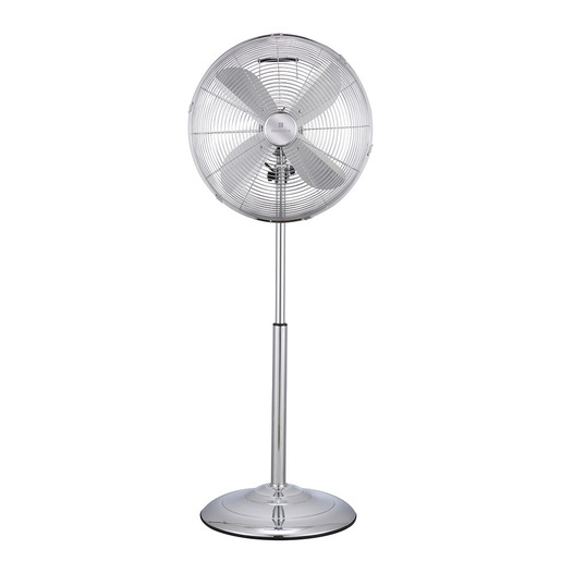 Electroline ELNFDAVP40XC ventilatore a piantana 50 watt, diametro 40cm, 3 velocità cromo
