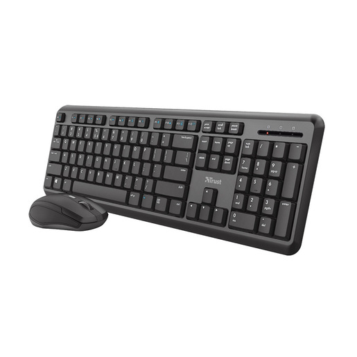 Image of Trust ODY Wireless Silent Keyboard and Mouse Set
