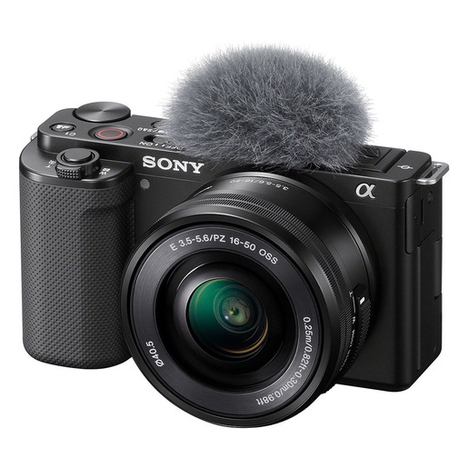 Image of Sony ? Alpha ZV-E10L - Mirrorless Vlog ad ottiche intercambiabili, sensore APS-C e obiettivo Power Zoom 16-50mm f / 3.5-5.6 (schermo ad angolazione va