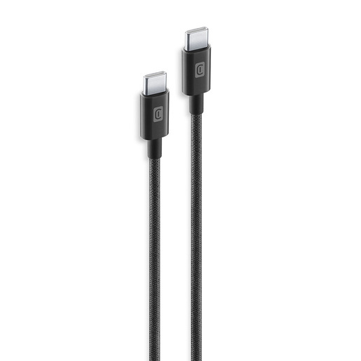 Cellularline Cavo Telato 150 cm - USB-C to USB-C Cavo telato ultra-resistente