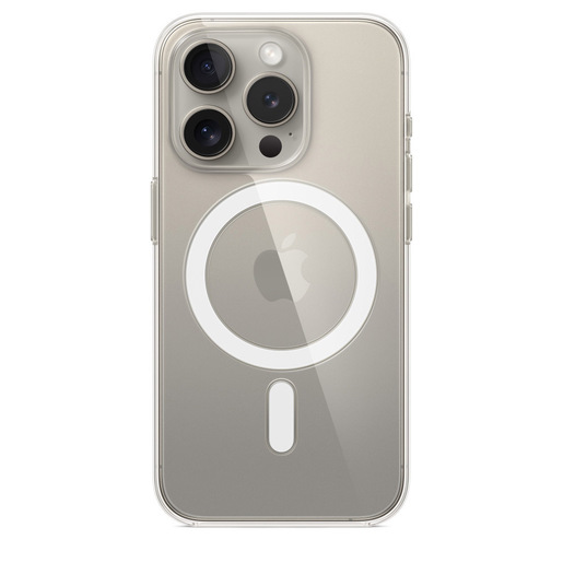 Image of Apple Custodia MagSafe trasparente per iPhone 15 Pro