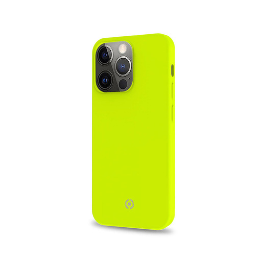 Celly Cromo custodia per cellulare 15,5 cm (6.1'') Cover Giallo