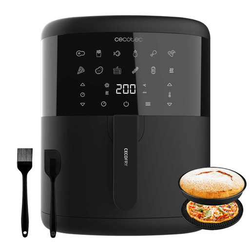 Image of Cecotec Cecofry Bombastik 6000 Full Singolo 6 L Indipendente 1700 W Friggitrice ad aria calda Nero