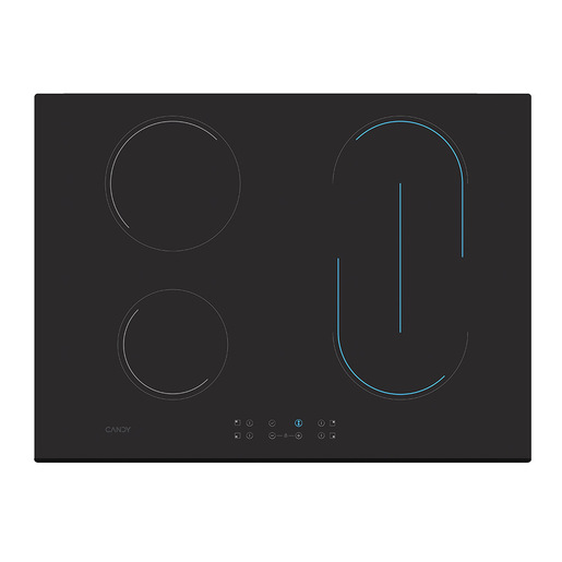Image of Candy Timeless CH74BVT Nero Da incasso 70 cm Ceramica 4 Fornello(i)