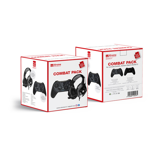 Image of Xtreme Combat Pack – Cuffia e Pad compatibile per Switch 2 / Switch / Switch Oled