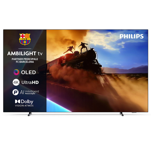 Image of Philips Ambilight TV 48OLED770 4K UHD OLED 121cm 48'' Smart TV Dolby Vision and Dolby Atmos Titan OS