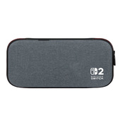 PowerA NSCS0528-01 custodia per console portatile Custodia a sacchetto Nintendo Tessuto Grigio