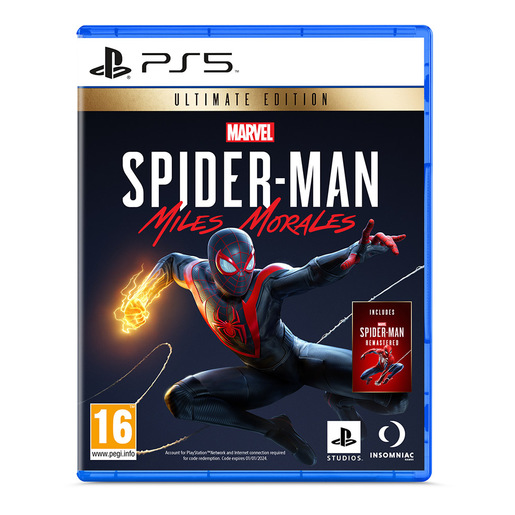 Image of MARVEL'S SPIDER-MAN MILES MORALES ULTIMATE ED-PS5