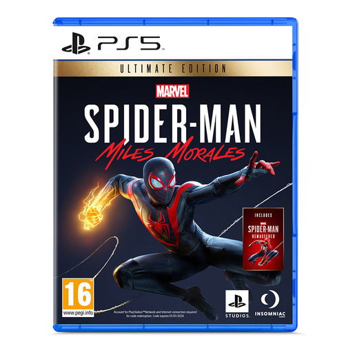 Image of        MARVEL'S SPIDER-MAN MILES MORALES ULTIMATE ED-PS5