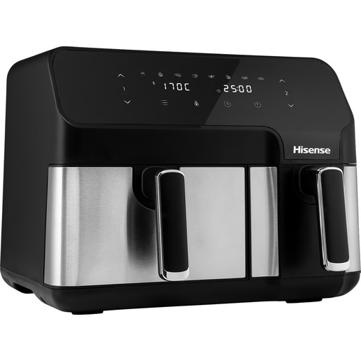 Image of Hisense HAF2900D Doppia 8,6 L Indipendente 1700 W Friggitrice ad aria calda Nero