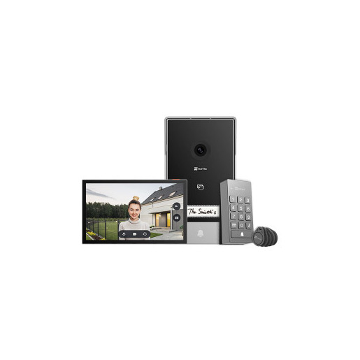 Image of EZVIZ TP7 sistema per video-citofono 17,8 cm (7'') Nero, Grigio