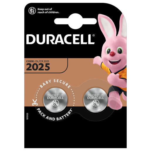 Image of Duracell Elettronics 2025 B2 2pz