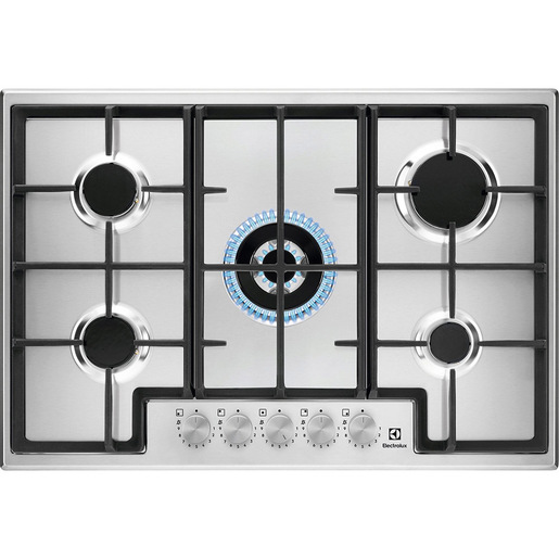 Image of Electrolux EGS75362X Piano cottura a gas Serie 300 Slim Line 75cm