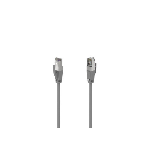 Hama Cavo rete Patch 8p8c M (RJ 45)/8p8c M (RJ 45), 10 metri, CAT 5e, UTP, grigio