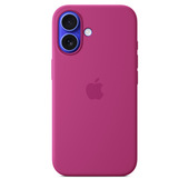 Apple Custodia Magsafe In Silicone Per Iphone 16 - Fucsia-image