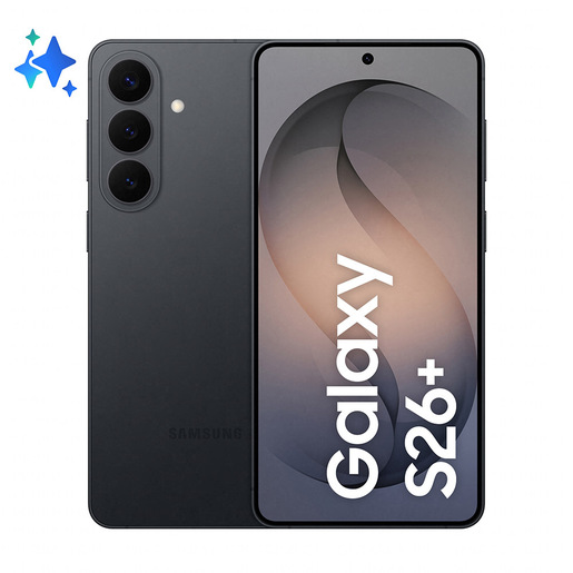 Image of Samsung Galaxy S26+ Smartphone AI, 256GB, Processore avanzato, Assistente Foto, Creative Studio, Camera 50 MP, 4900 mAh, Black