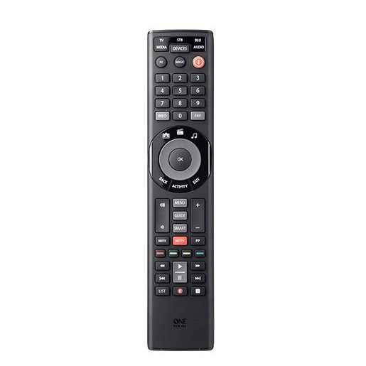 Image of One For All Smart Control 5 telecomando DTT, DVD/Blu-ray, Game console, Sistema Home cinema, IPTV, SAT, TNT, TV Pulsanti