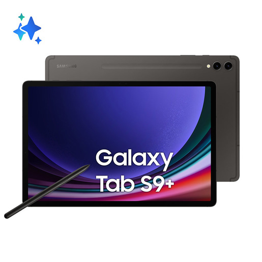 Image of Samsung Galaxy Tab S9+ Tablet AI Android 12.4 Pollici Dynamic AMOLED 2X 5G RAM 12 GB 256 GB Tablet Android 13 Graphite cod015