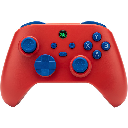 Image of Qubick COSW0014 periferica di gioco Blu, Rosso Bluetooth Gamepad Analogico/Digitale Nintendo Switch 2, PC
