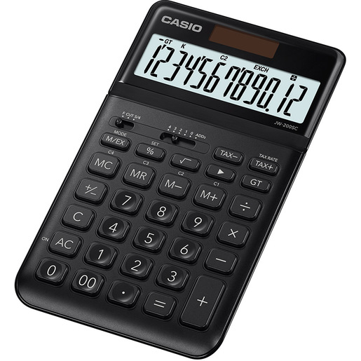Image of Casio JW-200SC-BK calcolatrice Desktop Calcolatrice di base Nero cod015