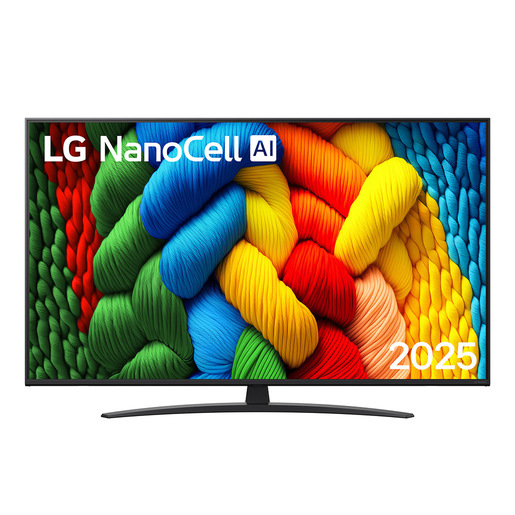 Image of LG NanoCell AI 55NANO81A6A TV Serie NANO81 55 pollici 4K, α7 Gen8, HDR10, 20W, 3 HDMI con Game Optimizer, Smart TV WebOS 25 cod015