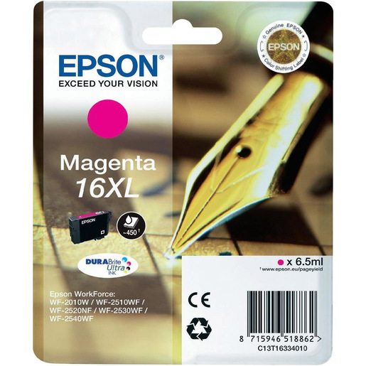 Image of Epson Pen and crossword Cartuccia Magenta xl