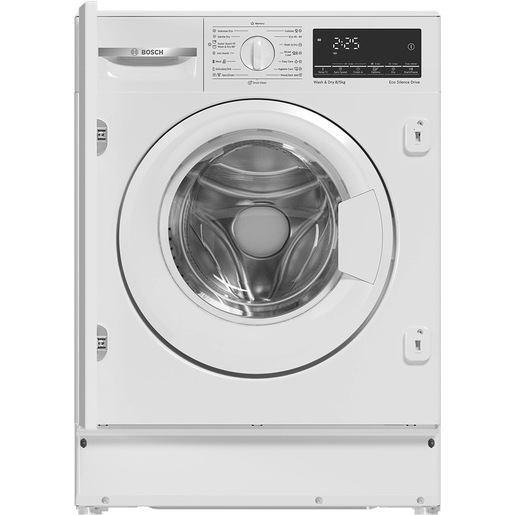 Bosch Serie 6 WKD28490EU lavasciuga Da incasso Caricamento frontale Bianco