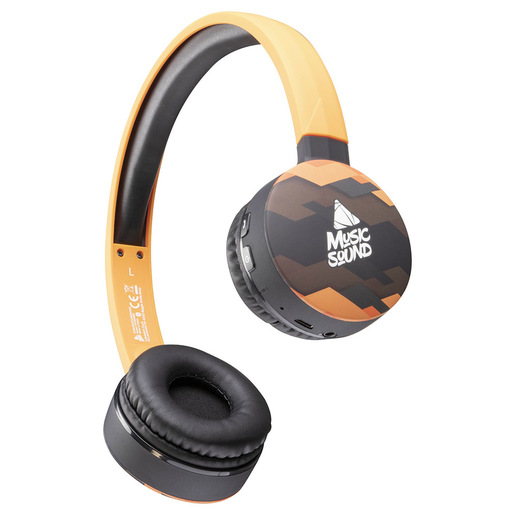 Image of Music Sound Fantasy Cuffie on ear bluetooth : sono colorate, leggere e perfette per ascolatre la musica dentro e fuori casa