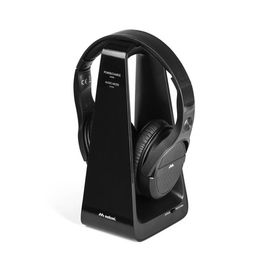 Image of Meliconi HP Digital Cuffie Wireless A Padiglione MUSICA Nero