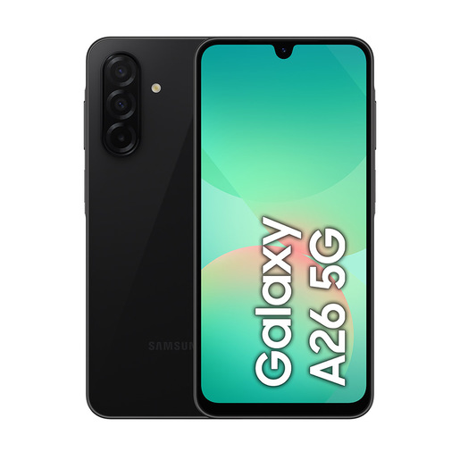 Image of Samsung Galaxy A26 5G, Smartphone con Funzioni intelligenti, Display Super AMOLED 6.7'', 6GB RAM, 128GB, Batteria 5.000 mAh, memoria espandibile, Black