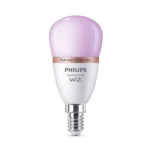 Image of Philips LED Lampadina Smart Dimmerabile Luce Bianca o Colorata Attacco E14 40WSfera