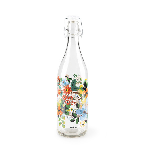 Image of Excelsa 65217 borraccia Uso quotidiano 1000 ml Vetro Multicolore, Tras