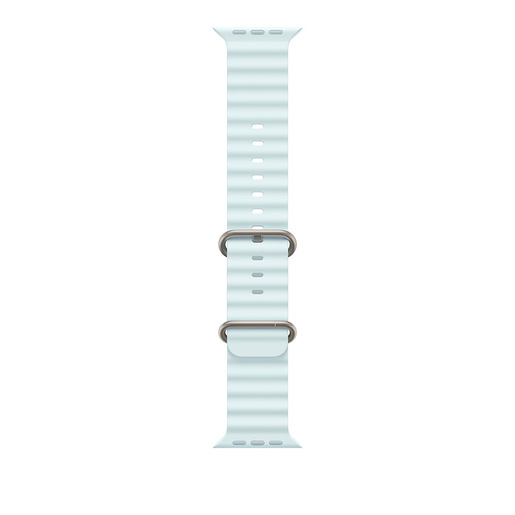 Image of Apple MXTF3ZM/A accessorio indossabile intelligente Band Blu Fluoroelastomero, Titanio