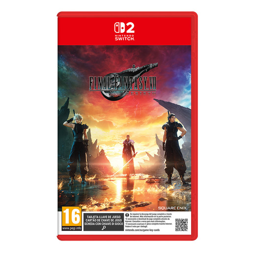 Final Fantasy VII Rebirth NSW2 Remake Giapponese, Francese, ITA, Tedesca, ESP, POR-BRA, Inglese degli Stati Uniti Nintendo Switch 2