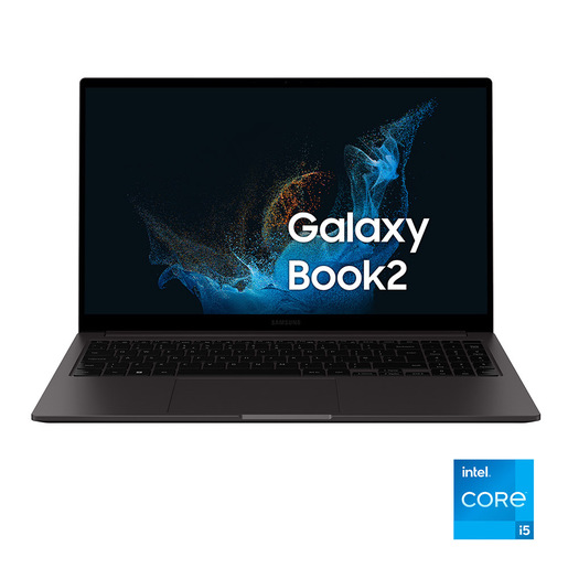 Image of Samsung Galaxy Book2 Laptop, Processore Intel Core i5 di dodicesima ge