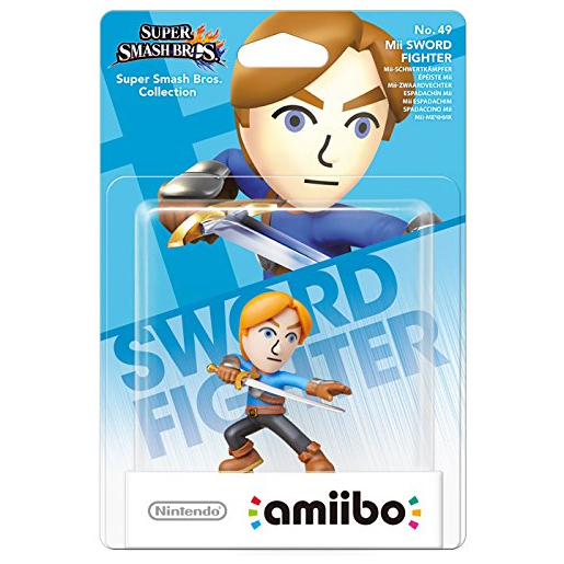 Nintendo Amiibo Smash Mii Sword Fighter