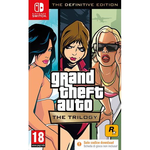 Image of GTA The Trilogy - The Definitive Edition Nintendo Switch