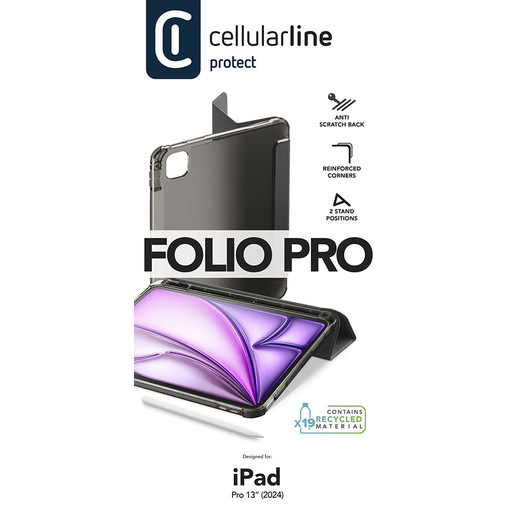 Image of Cellularline Folio - iPad Pro 12.9'' Custodia per tablet con funzione stand
