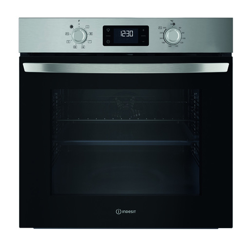Image of Indesit IO 255H X forno Multifunzione Inox 8Funzioni classe A 71Lt Idrolisi
