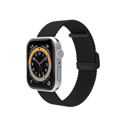 Image of Celly WBANDBRAIDEDBK parte e accessorio per orologi Cinturino per orologio